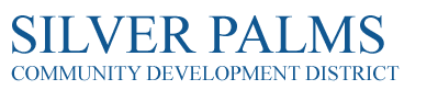 Silver Palms Community Development District Logo